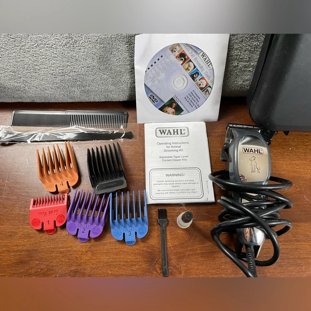 Wahl Corded Clipper Kit for Dogs And Animals Used. We only used it a few times